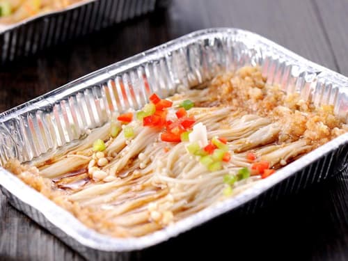 巍山锡纸烤金针菇